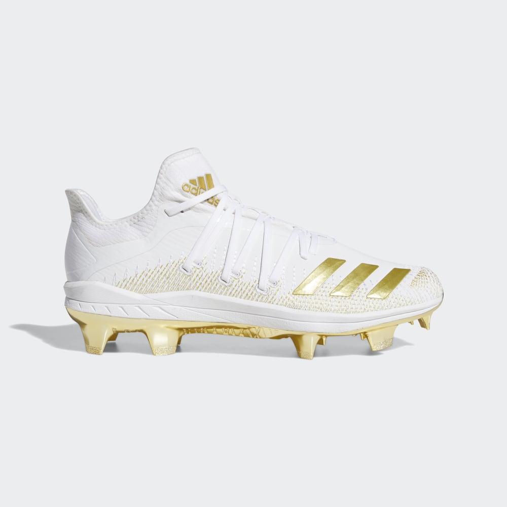 Tenisi Adidas Afterburner 6.0 Gold TPU Barbati Romania - Albi/Aurii Metal EG2287